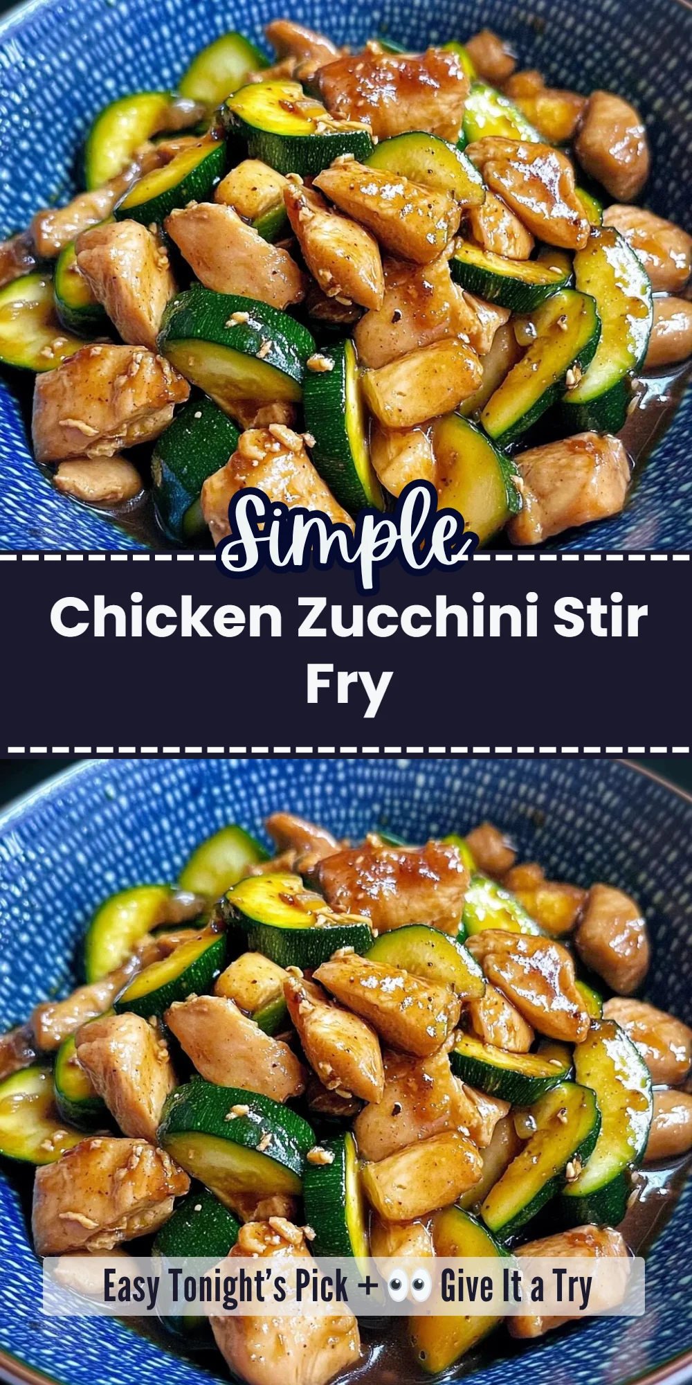 Chicken Zucchini Stir Fry
