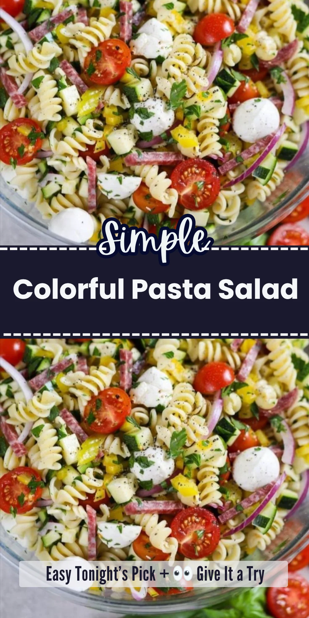 Colorful Pasta Salad