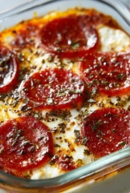 Cottage Cheese Pizza Bowl topped with fresh vegetables and herbs