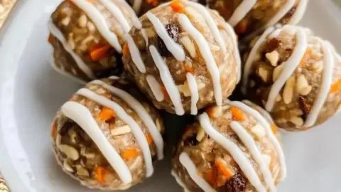 Delicious carrot cake protein balls for guilt-free snacking