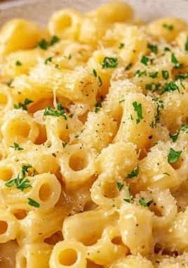 Close-up of Ditalini Pasta in a bowl, ready for cooking or serving