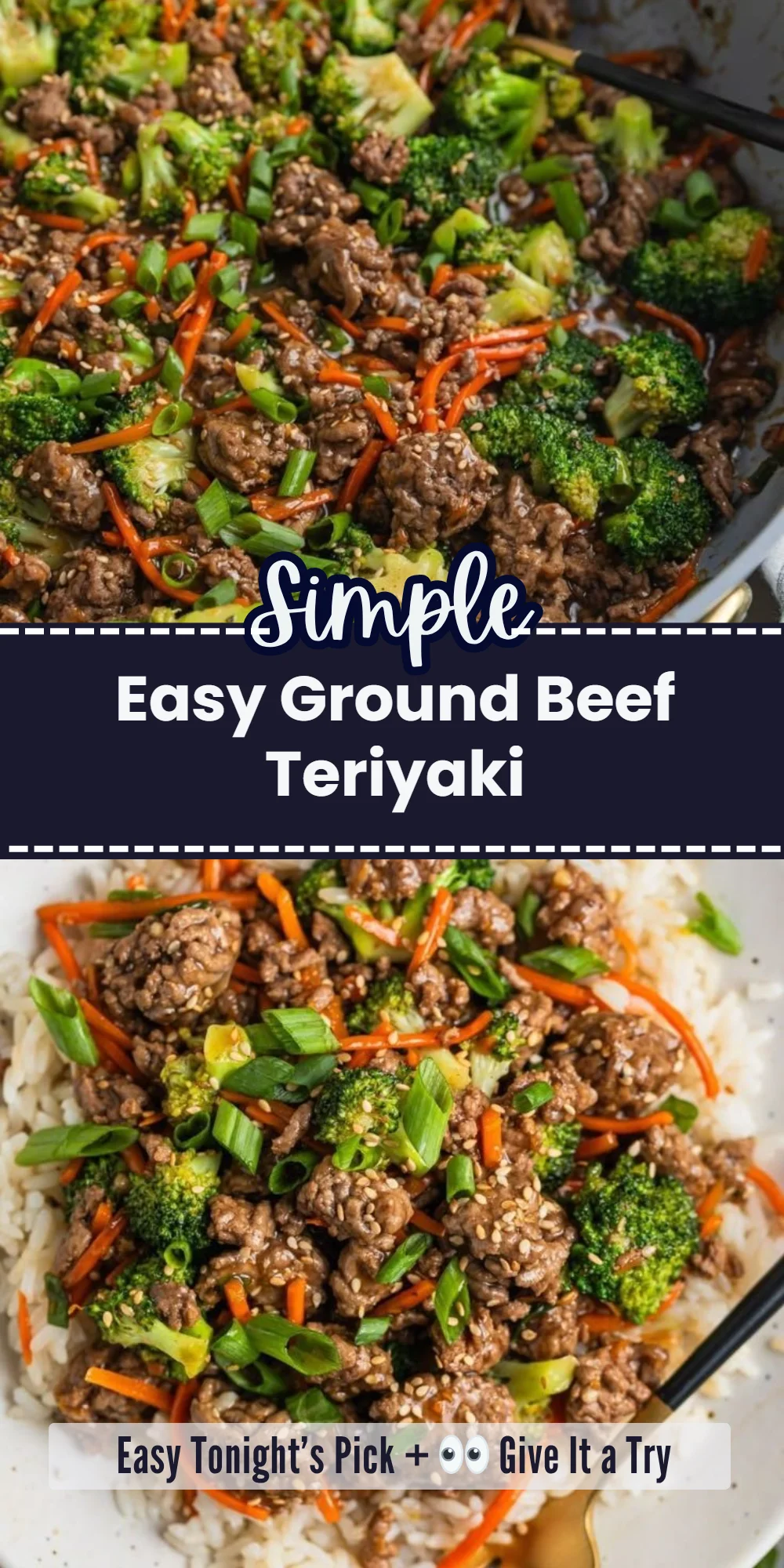 Easy Ground Beef Teriyaki