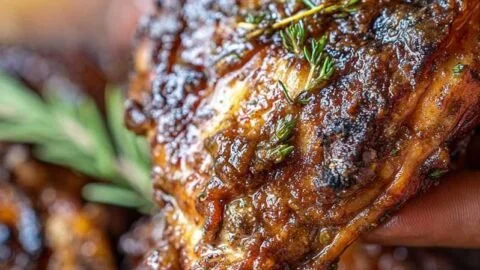 Easy jerk chicken marinade made with homemade spice blend