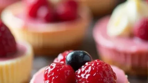 Easy No-Bake Mini Cheesecakes Recipe