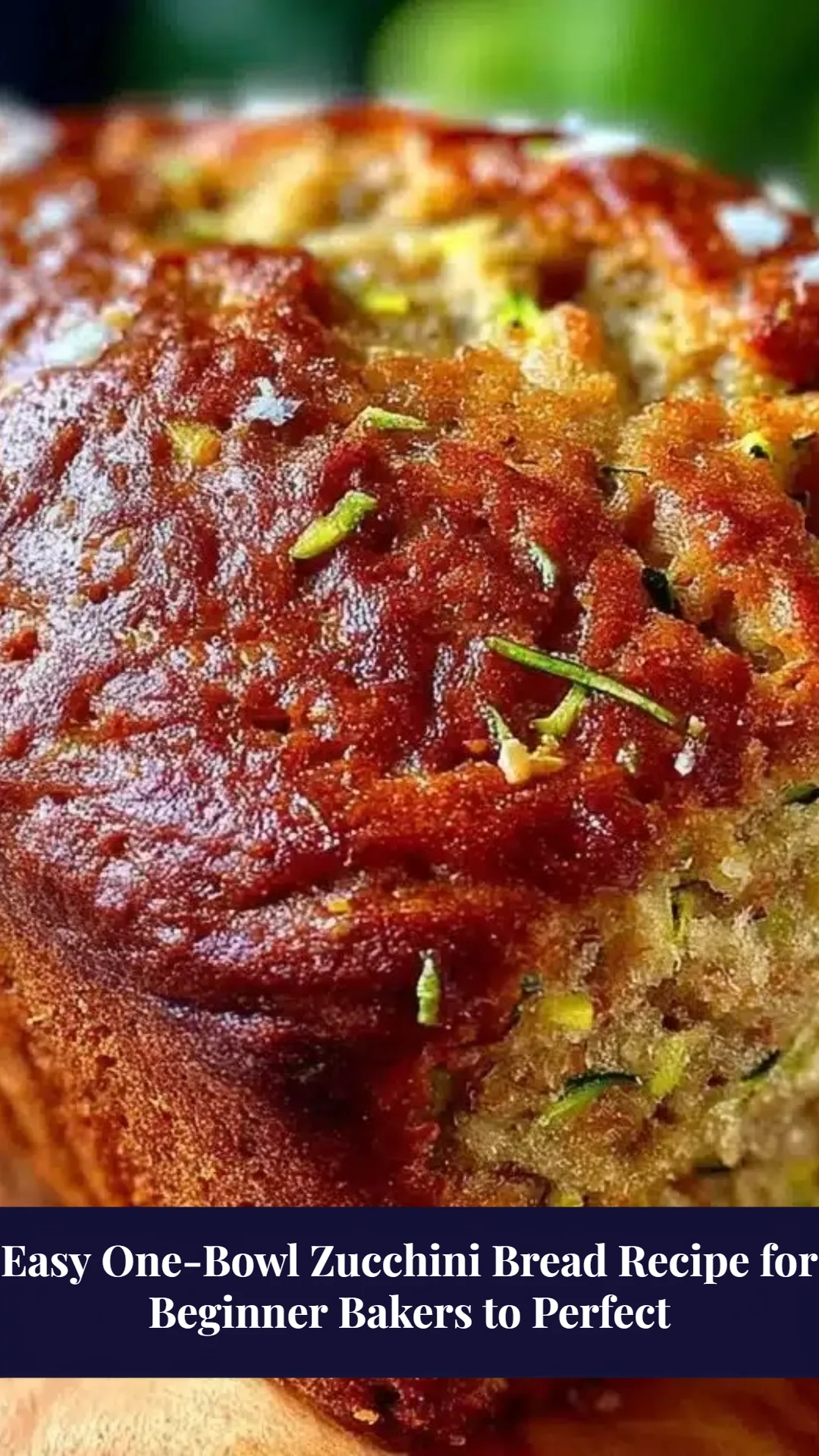 Easy One-Bowl Zucchini Bread Recipe for Beginner Bakers to Perfect