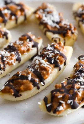 Delicious frozen banana snacks served on a plate