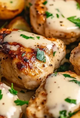 Savory Garlic Butter Chicken Bites served on a plate