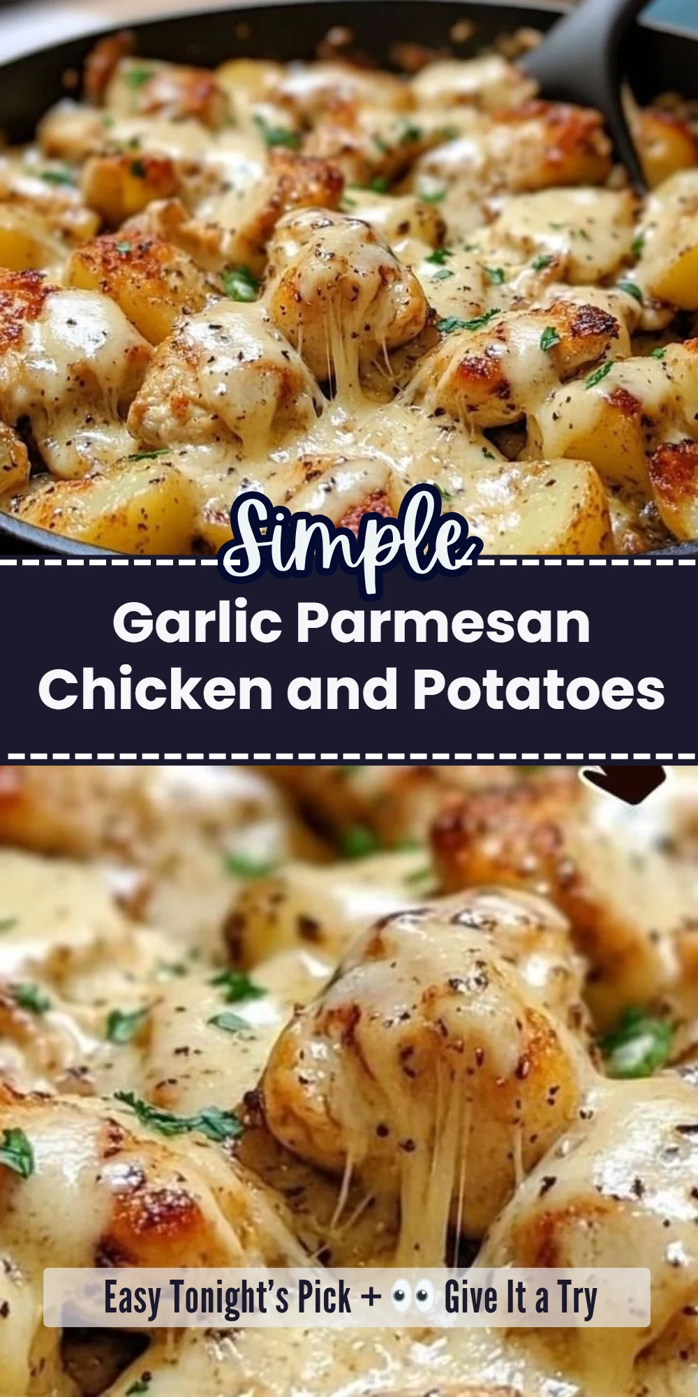 Garlic Parmesan Chicken and Potatoes