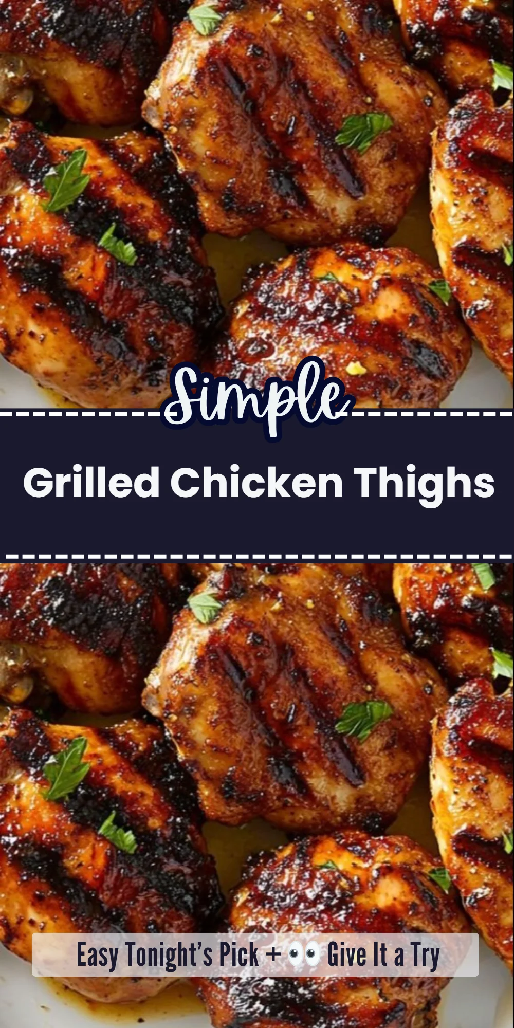Grilled Chicken Thighs