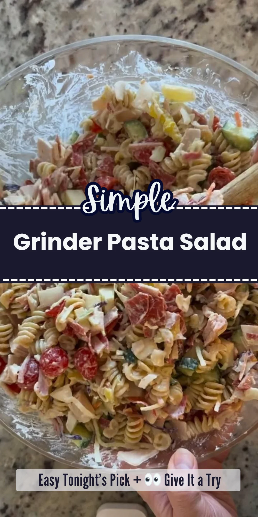 Grinder Pasta Salad