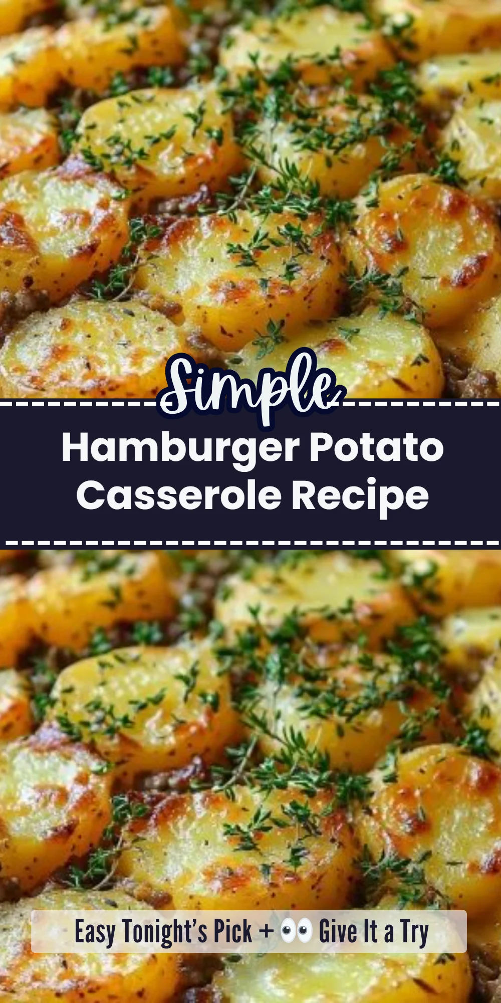 Hamburger Potato Casserole Recipe