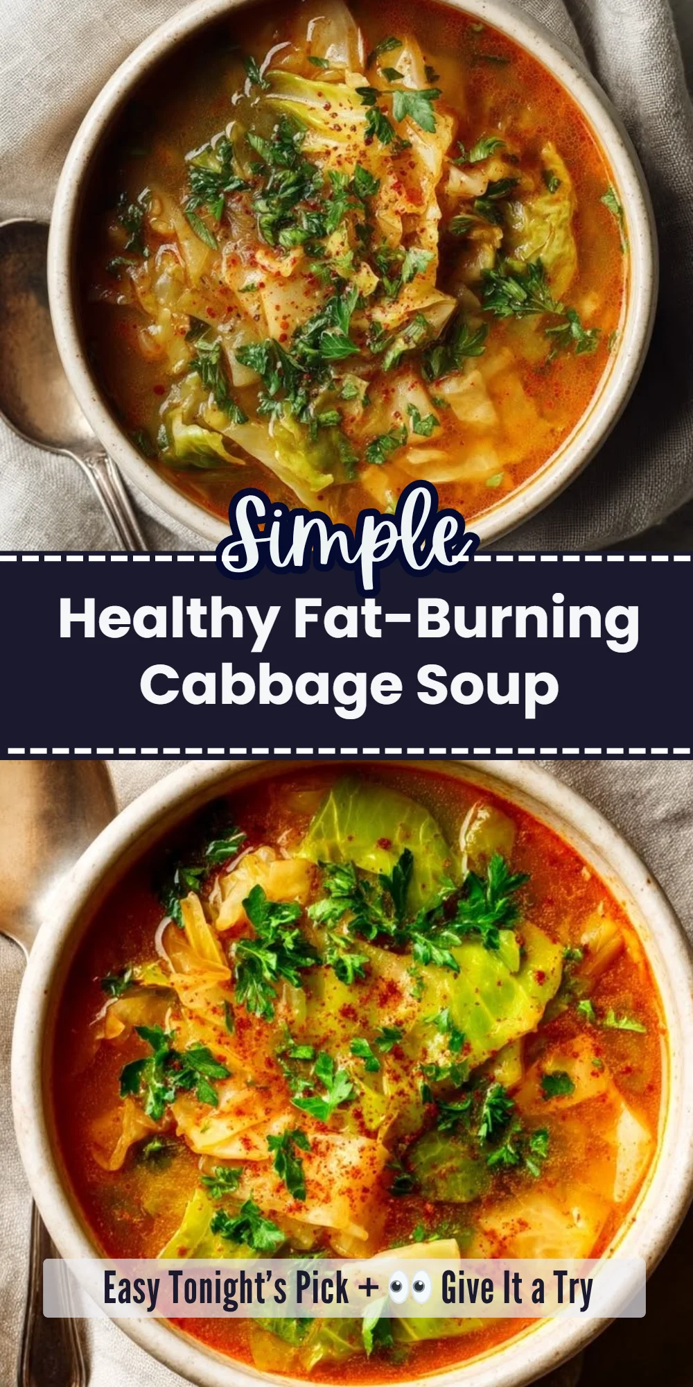Healthy Fat-Burning Cabbage Soup