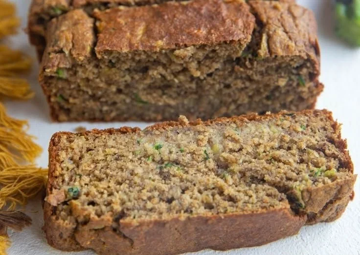 Healthy Oatmeal Zucchini Banana Bread