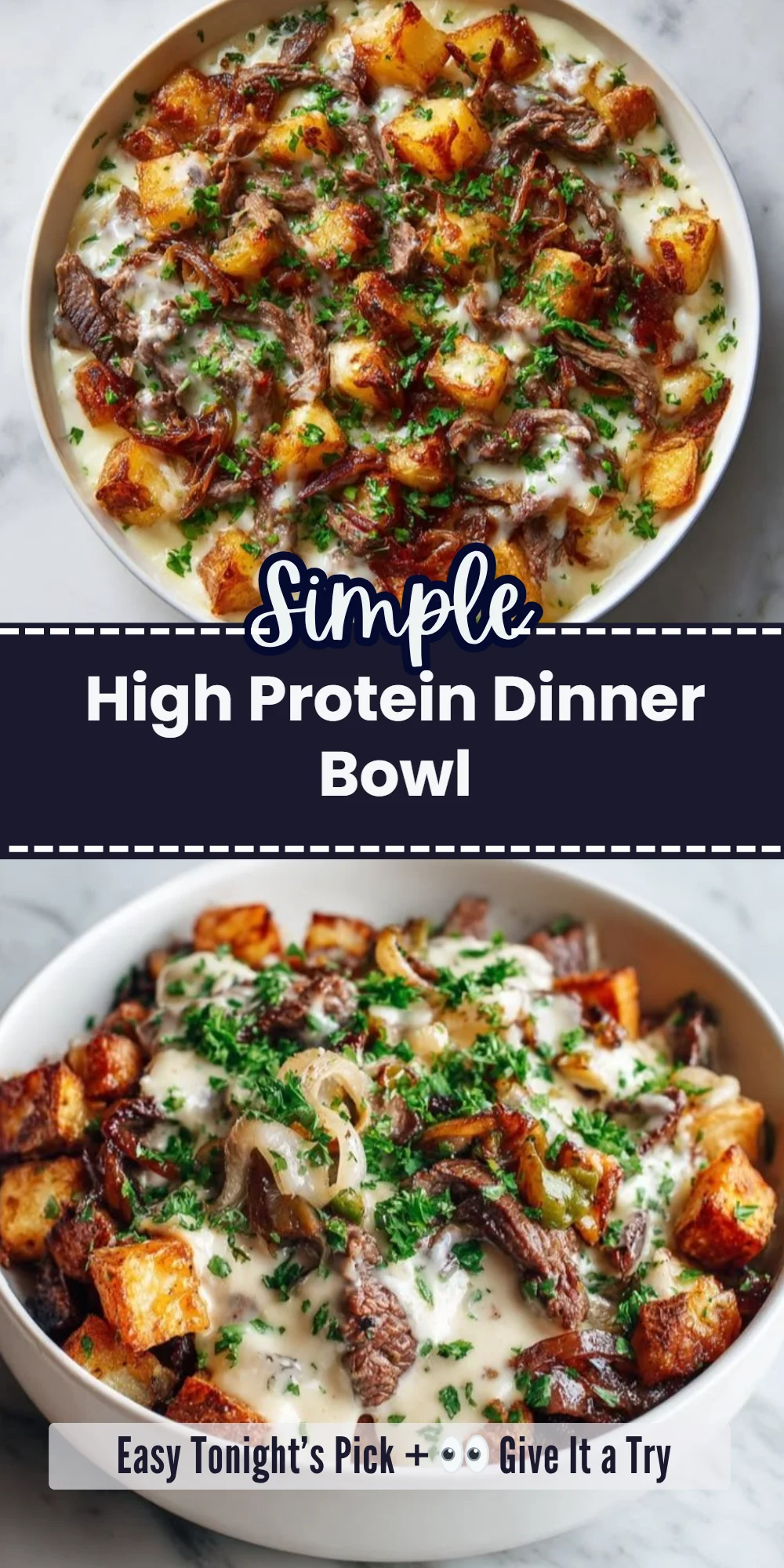 High Protein Dinner Bowl