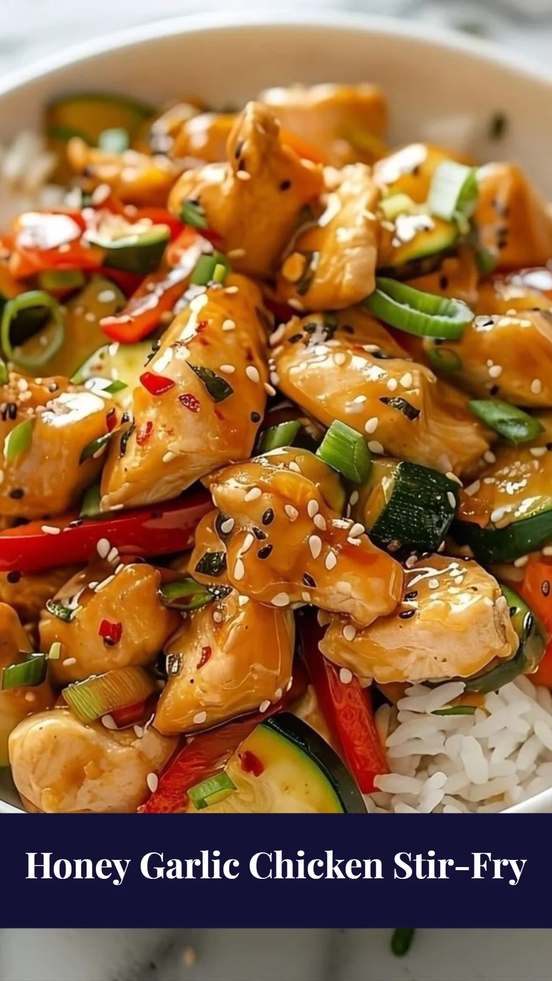 Honey Garlic Chicken Stir-Fry
