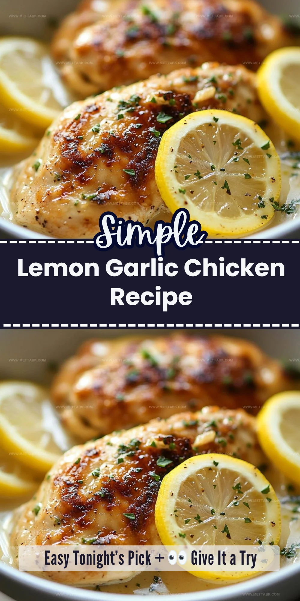 Lemon Garlic Chicken Recipe