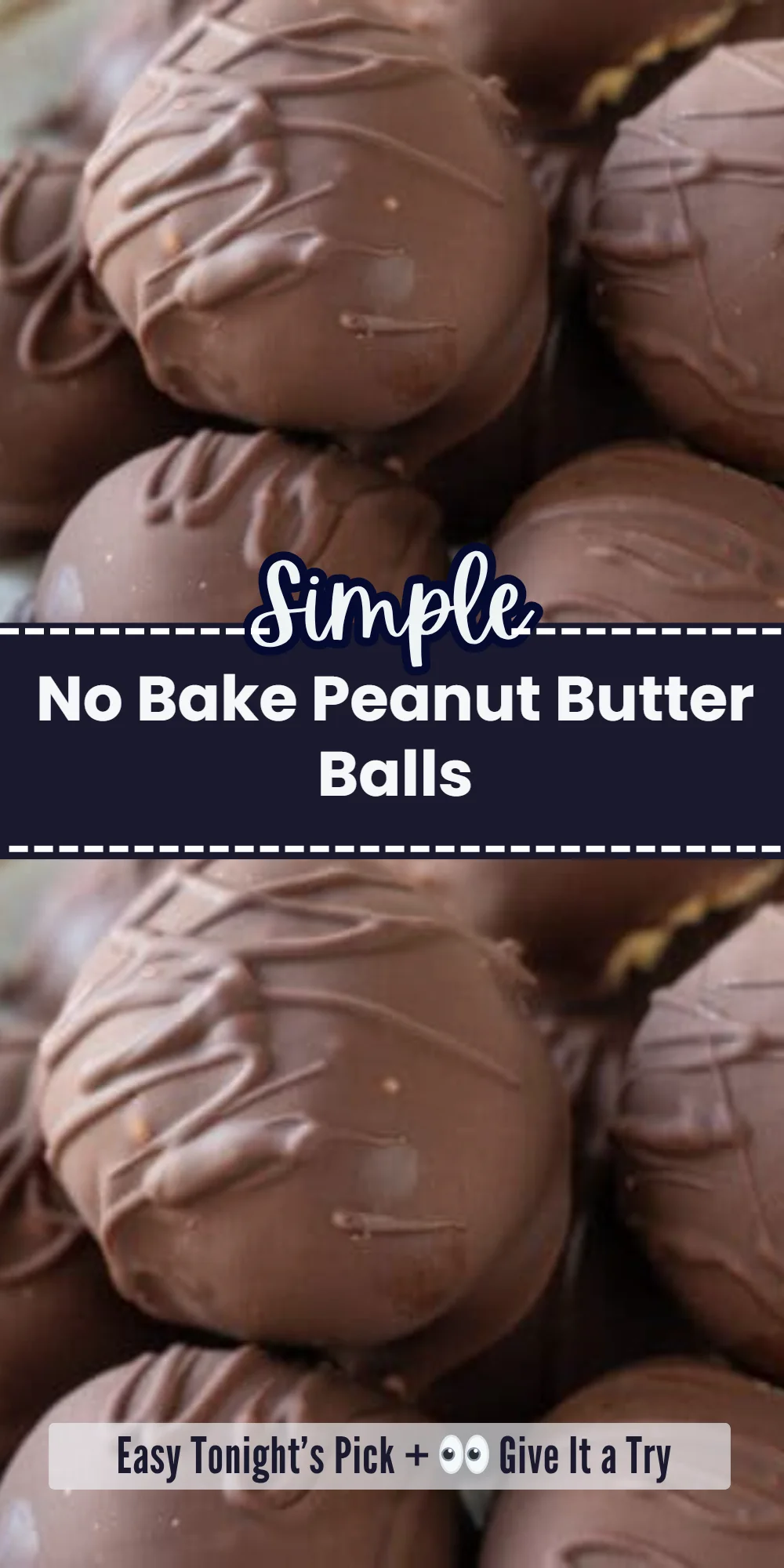 No Bake Peanut Butter Balls