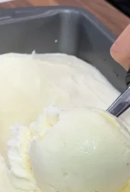 Delicious no-churn ice cream in a bowl with toppings