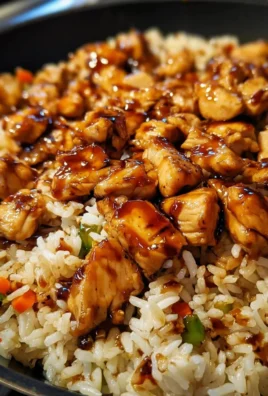 One-Pan Bold Honey BBQ Chicken Rice with vibrant colors and savory sauce