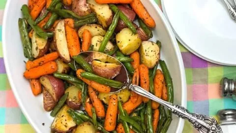 Oven-Roasted Vegetables with Garlic and Herbs