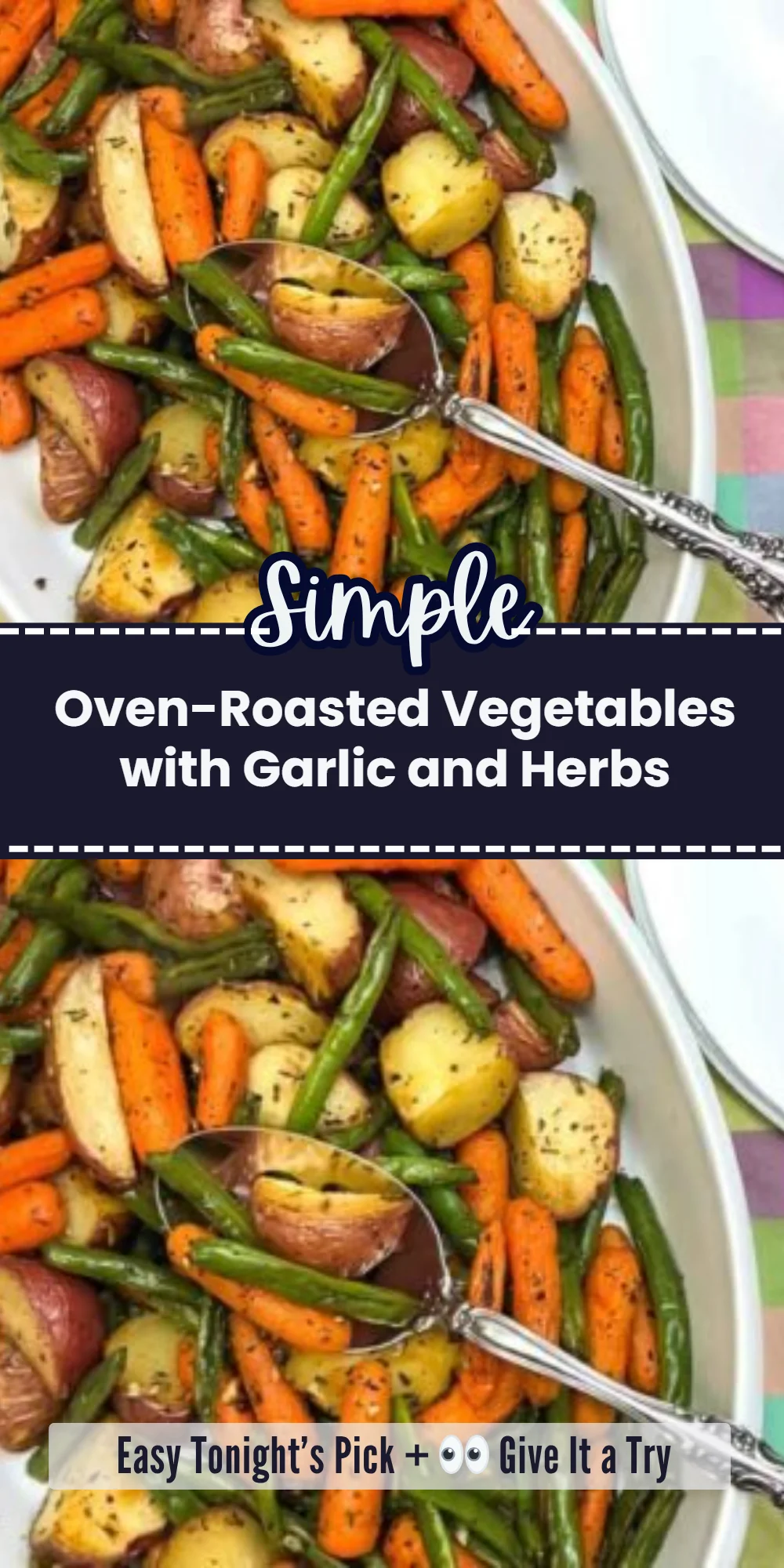 Oven-Roasted Vegetables with Garlic and Herbs