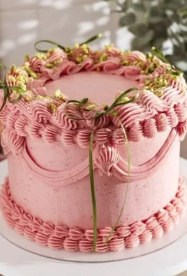 Delicious Pistachio Raspberry Cake with vibrant raspberry topping and nuts.