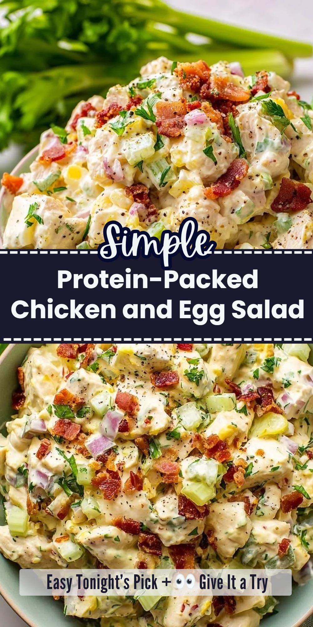 Protein-Packed Chicken and Egg Salad