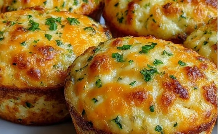 Savory Cottage Cheese Muffins
