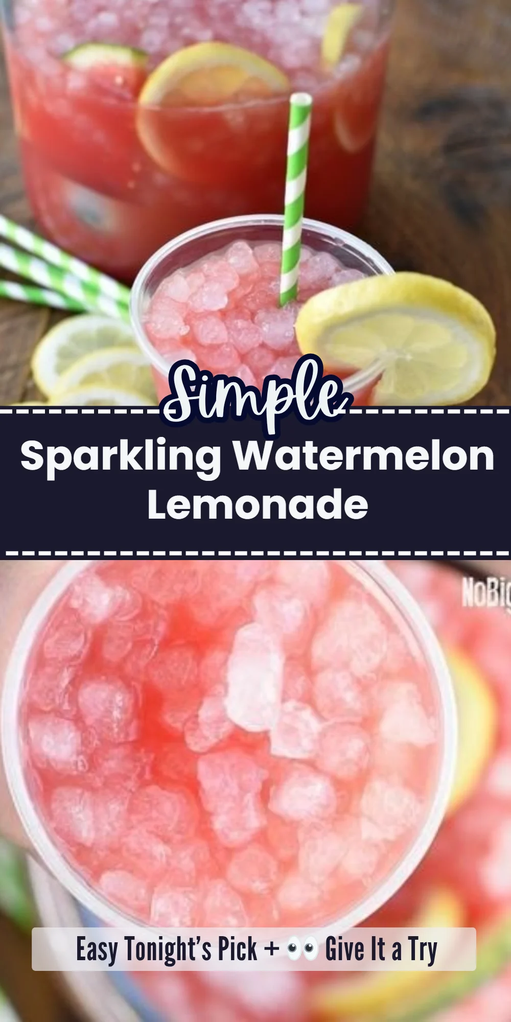 Sparkling Watermelon Lemonade