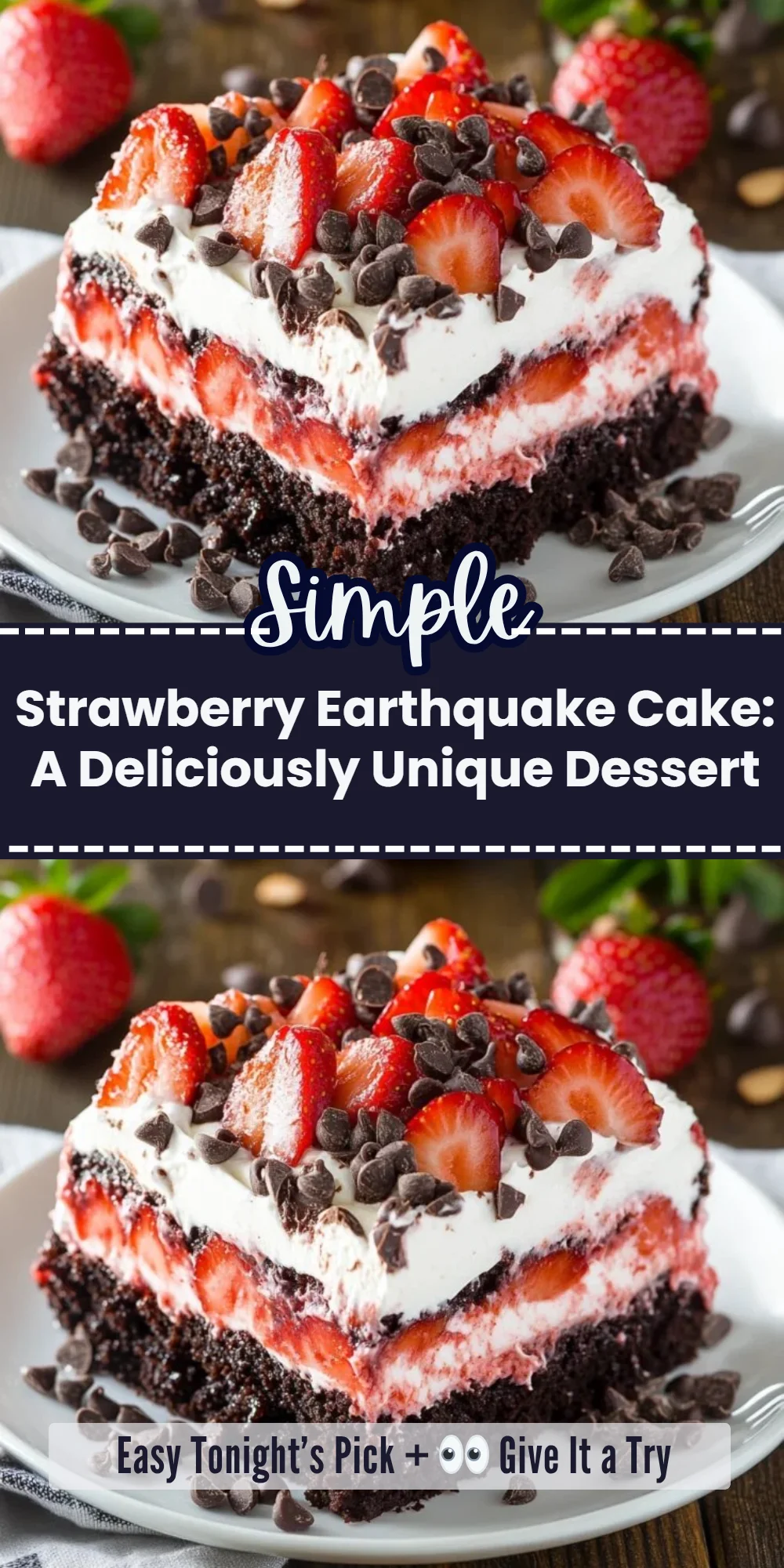 Strawberry Earthquake Cake: A Deliciously Unique Dessert