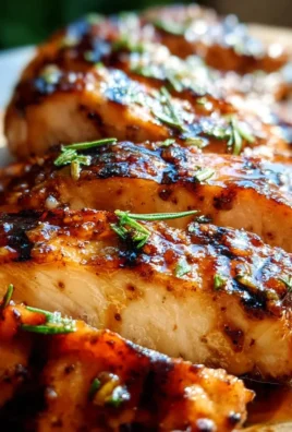 Bowl of the best chicken marinade with fresh herbs and spices