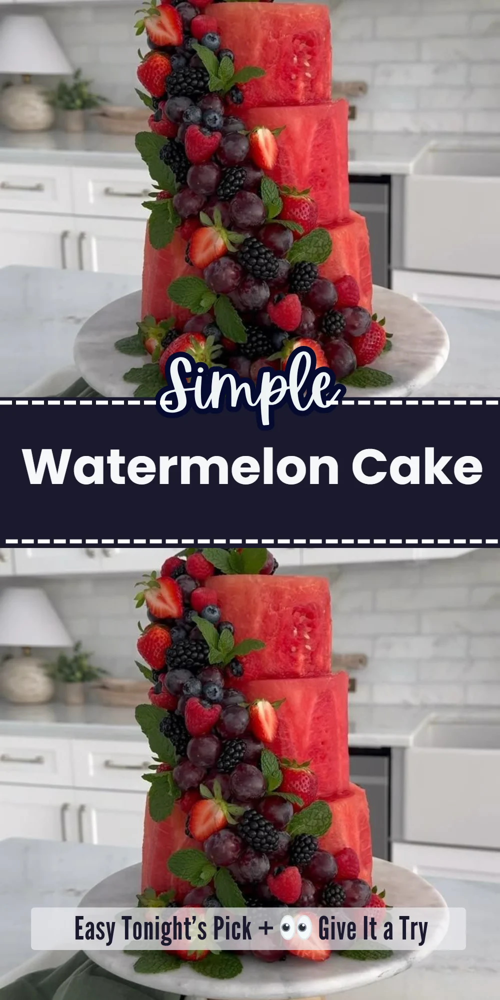 Watermelon Cake