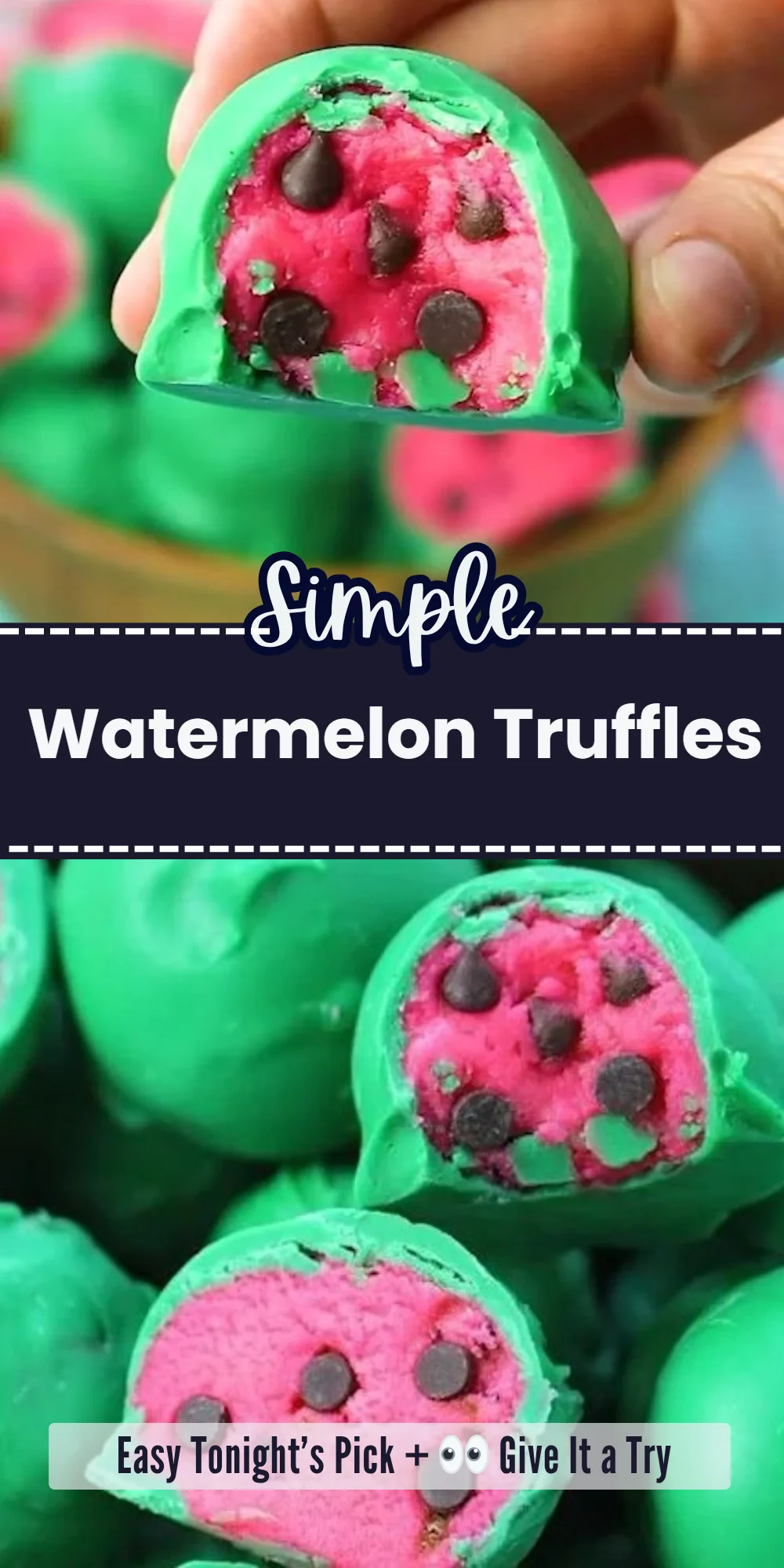 Watermelon Truffles